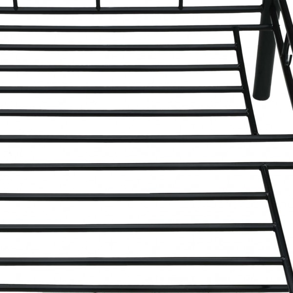 Estrutura sofá-cama 90x200 cm metal preto M 5