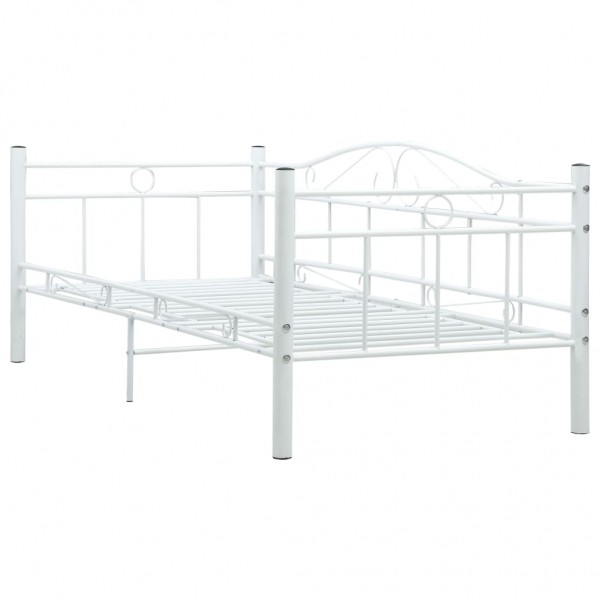 Estrutura sofá-cama 90x200 cm metal branco M 2