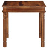 Mesa de comedor madera maciza de acacia 80x80x77 cm 3