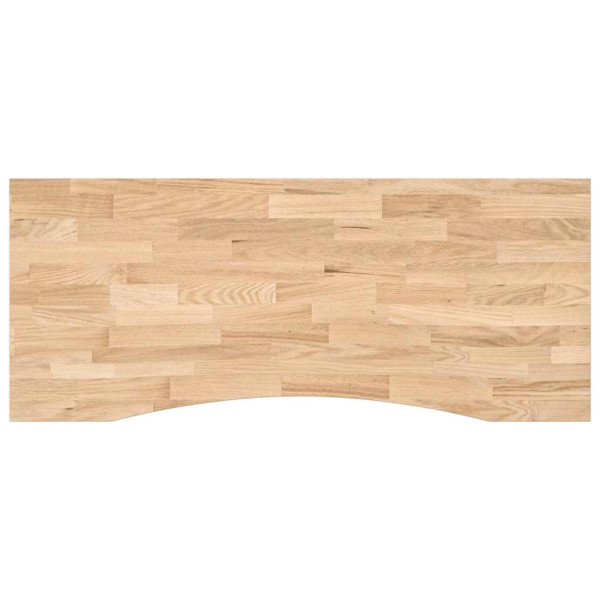 Tablero escritorio rectangular madera maciza roble sin tratar M 2