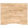 Tablero escritorio rectangular madera maciza roble sin tratar 2