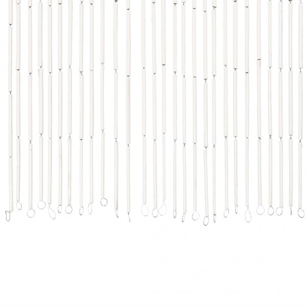 Cortina de bambú para puerta contra insectos 90x200 cm M 5