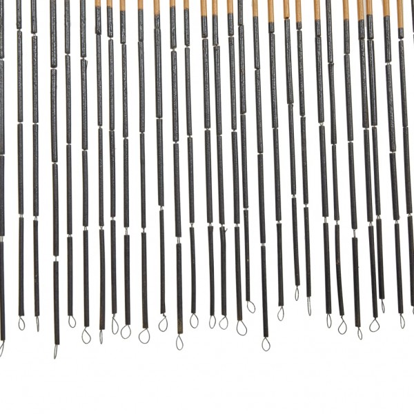 Cortina de bambú para puerta contra insectos 90x200 cm M 5