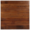 Tablero de mesa cuadrado madera maciza reciclada 90x90x3.8 cm 1