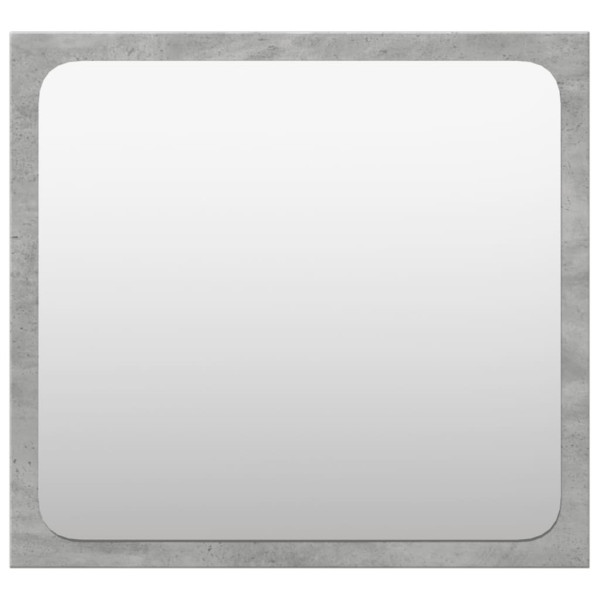 Set muebles de baño 2 piezas madera contrachapada gris hormigón M 5