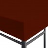 Cobertura de gazebo 310 g/m² 3x3 m terracota 5