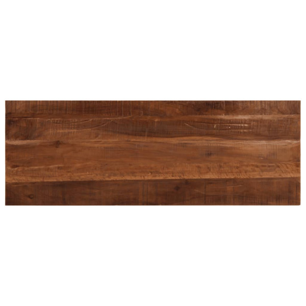 Tablero mesa rectangular madera maciza reciclada 140x60x2.5 cm D
