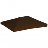 Toldo de cenador marrón 310 g/m² 3x4 m 4