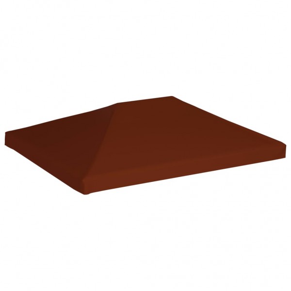 Toldo de cenador terracota 310 g/m² 3x4 m M 4