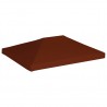 Toldo de cenador terracota 310 g/m² 3x4 m 4