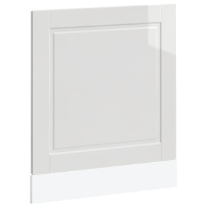 Panel lavavajillas Porto madera contrachapada blanco brillante H