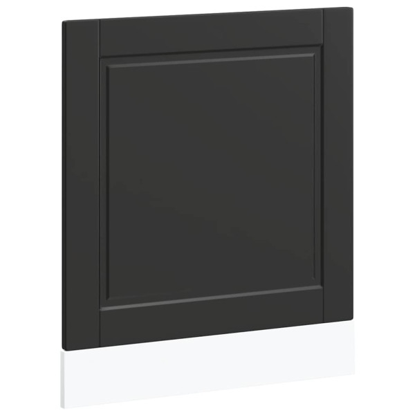 Panel para lavavajillas Porto madera contrachapada negro M 2