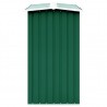 Casetilla para leña acero galvanizado verde 30x92x153 cm 4