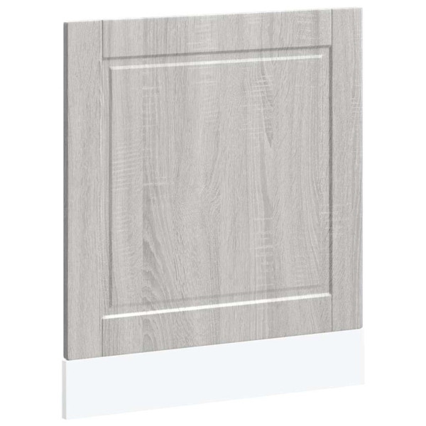 Panel para lavavajillas Porto madera contrachapada gris sonoma M 2