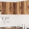 Mueble de cocina esquina pared Porto madera vieja 3