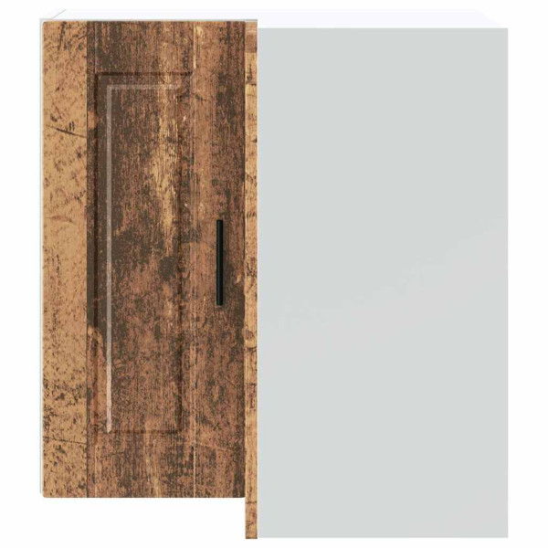 Mueble de cocina esquina pared Porto madera vieja M 4