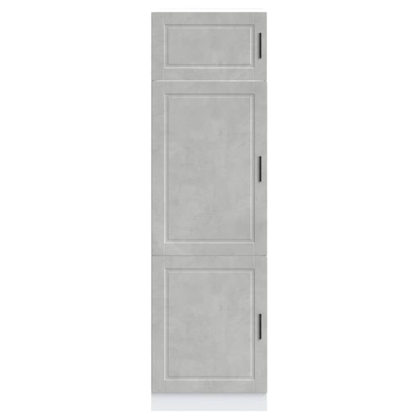 Mueble de cocina Porto de madera contrachapada gris hormigón M 3