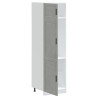 Mueble de cocina Porto de madera contrachapada gris hormigón 4