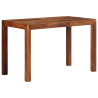 Mesa de comedor madera maciza 120x60x76 cm acacia 1