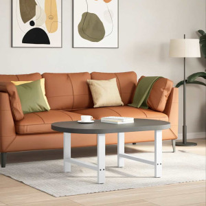 Pés para mesa de centro . brancos. 2 peças. 70x (42-43) cm. aço H