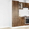 Mueble de cocina Porto de madera contrachapada roble ahumado 1