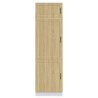 Mueble de cocina Porto de madera contrachapada roble sonoma 3