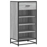 Mueble zapatero madera contrachapada gris sonoma 48x38x97.5 cm 2