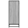Mueble zapatero madera contrachapada gris sonoma 48x38x97.5 cm 5