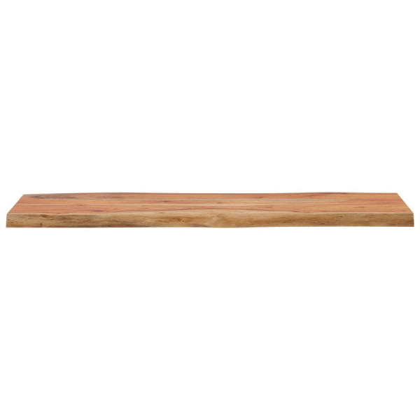 Tablero rectangular madera de acacia borde vivo 100x40x2.5 cm M 5