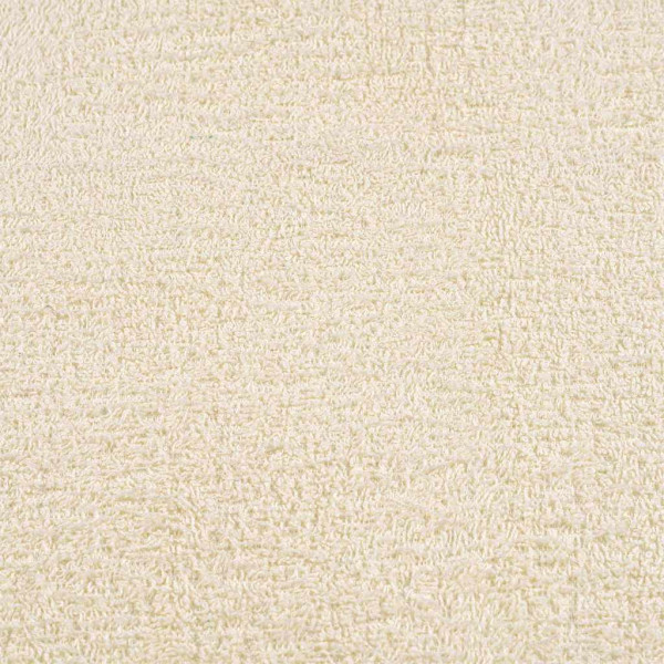 Toallas de mano 2 uds 100% algodón crema 50x100 cm 360 gsm M 5