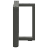 Pés para mesa de centro em forma de T. 2 peças. antracite. 50x25x(42-43) cm. aço 5
