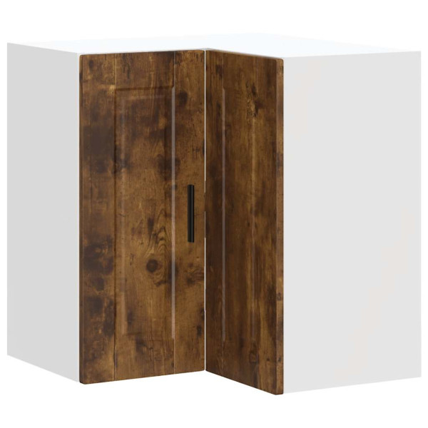 Mueble de cocina esquina pared Porto roble ahumado M 2