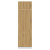 Mueble de cocina Porto de madera contrachapada roble artesanal 3