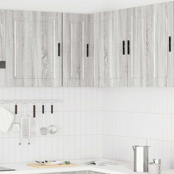 Mueble esquinero cocina Porto madera contrachapada gris sonoma M 3