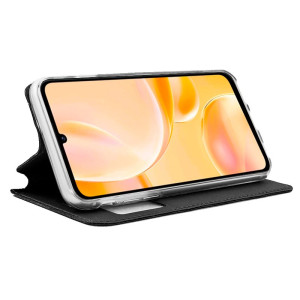 Funda COOL Flip Cover para ZTE Blade A55 / A35 Liso Negro H