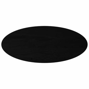 Tablero de mesa ovalado madera maciza de roble 140x60x4 cm H