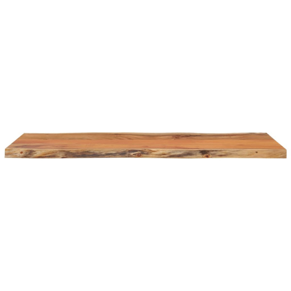 Tablero rectangular madera de acacia borde vivo 80x40x2.5 cm M 5