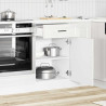 Mueble bajo de cocina porto alto brillo blanco 3