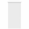 Secretária 80x40x75 cm derivados de madeira branco 5