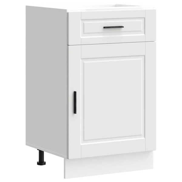 Mueble bajo de cocina Porto madera contrachapada blanca M 2