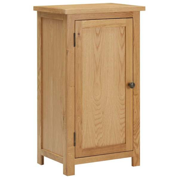 Aparador de madera de roble maciza 45x32x85 cm D