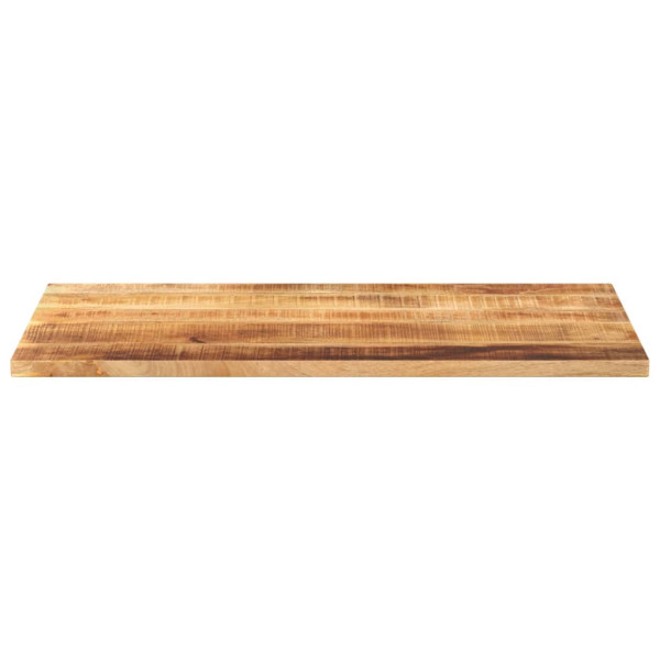 Tablero de mesa rectangular madera mango rugosa 100x60x3.8 cm M 3
