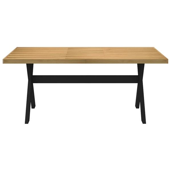 Mesa de jantar NOAIN Pernas em forma X 180x90x75cm pinho maciço M 3