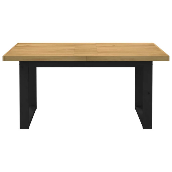 Mesa de jantar NOAIN Pernas em forma U 160x90x75cm pinho maciço M 2
