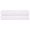 Toalhas 2 pcs 100x200 cm 360 gsm 100% algodão branco 1