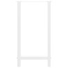 Pés de placa de aço branco 2 pcs 40x (90-91) cm 5