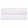 Toalhas de banho 2 uds branco 100x150 cm 360 g/m2 100% algodão 1