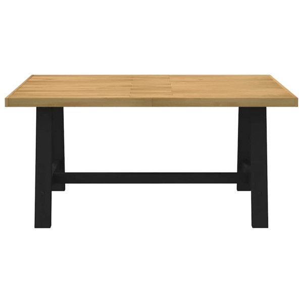 Mesa comedor NOAIN patas forma A madera maciza pino 160x90x75cm M 3