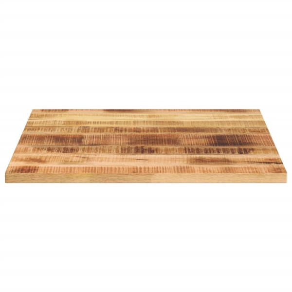 Tablero de mesa cuadrado madera mango rugosa 70x70x3.8 cm M 3