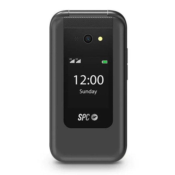 Teléfono móvil spc wild para personas mayores/ 4g/ negro M 4